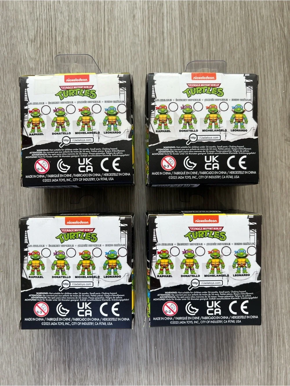 Teenage Mutant Ninja Turtles - Die Cast - Metalfigs - Nickelodeon