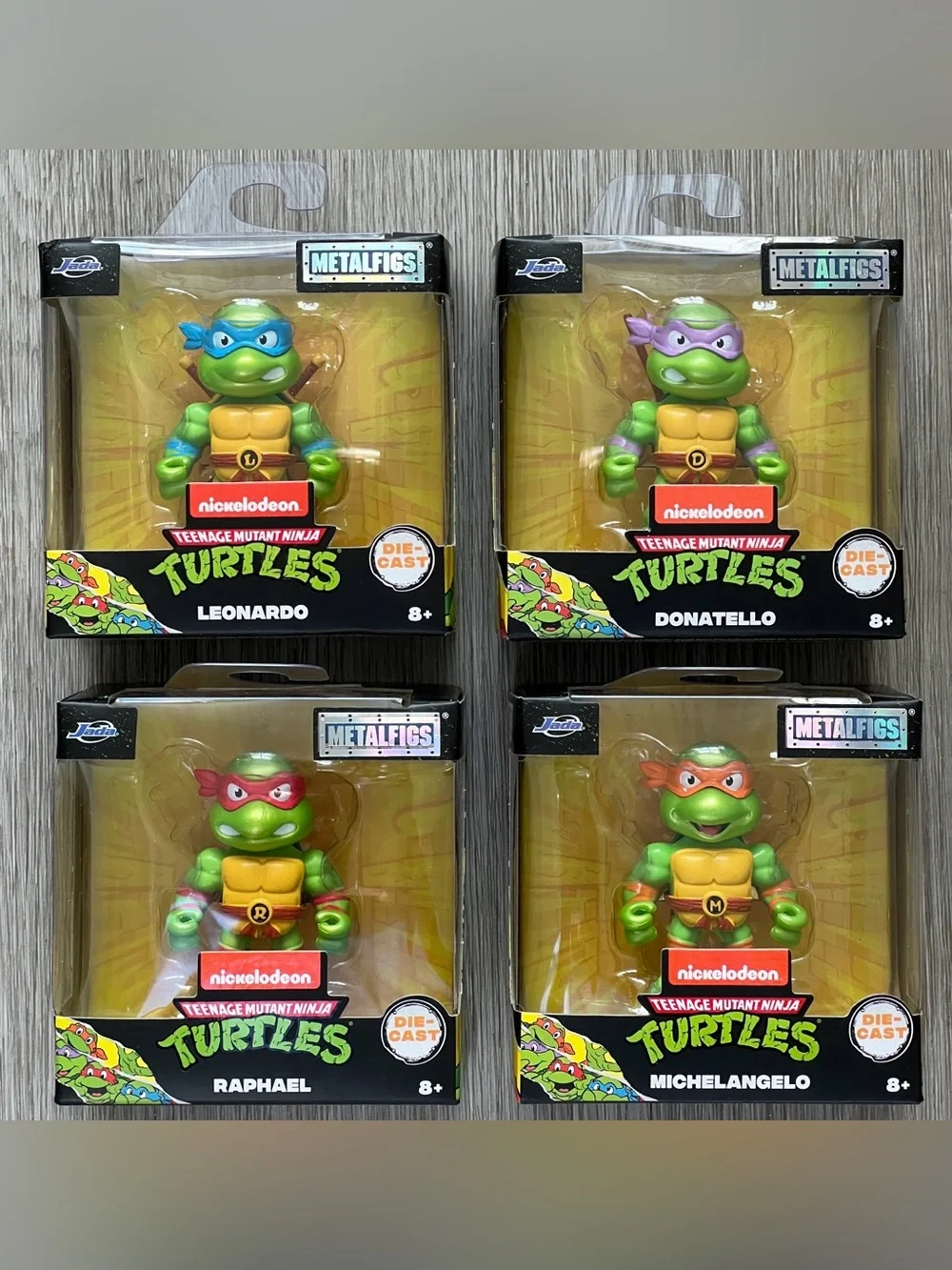 Teenage Mutant Ninja Turtles - Die Cast - Metalfigs - Nickelodeon