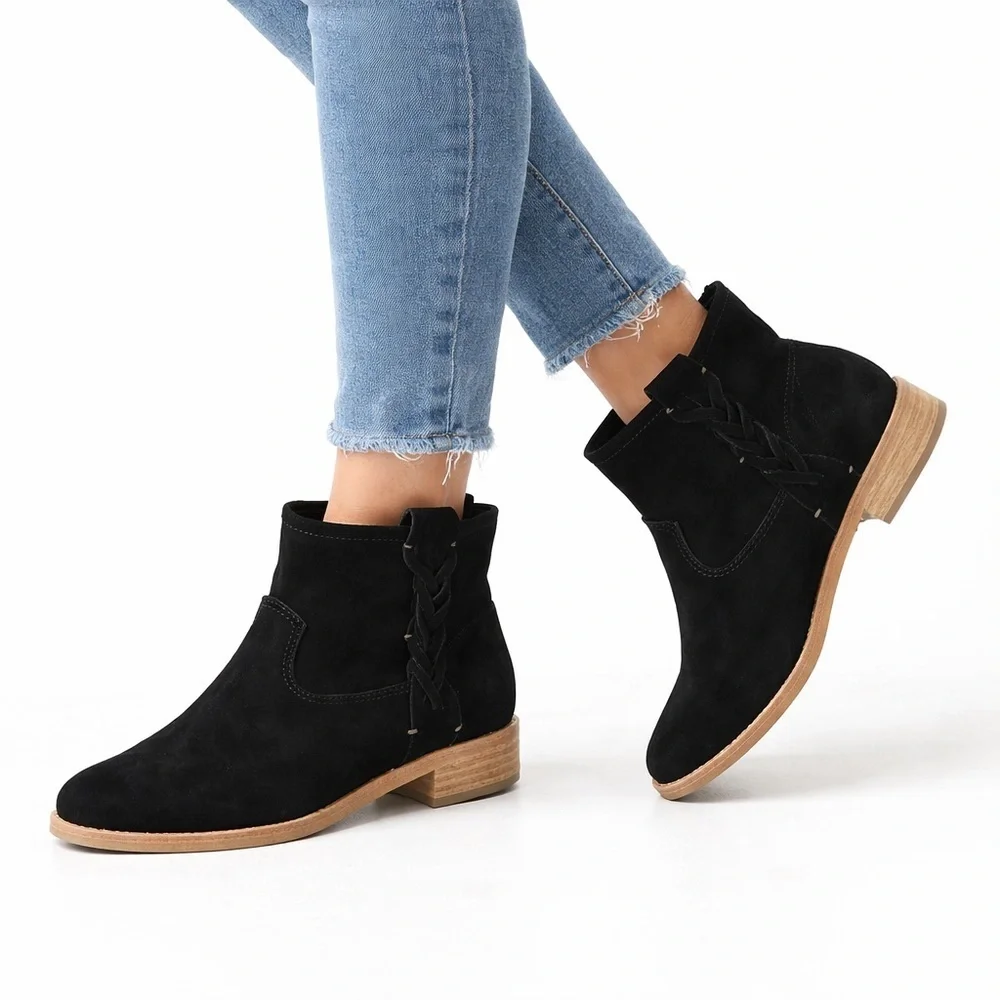 Soludos black braided