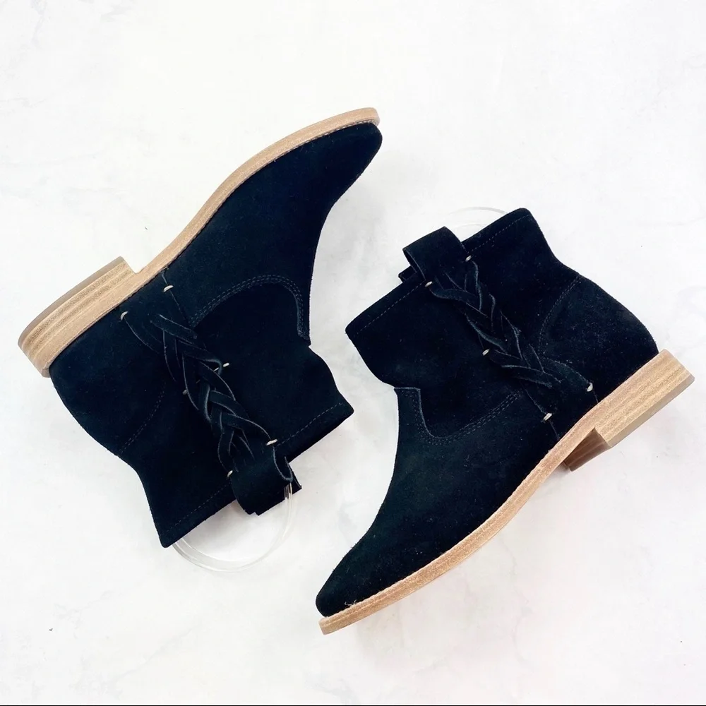 Soludos black braided
