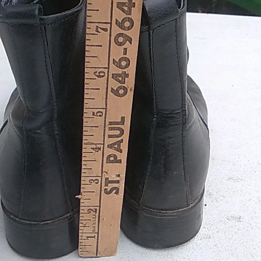 👢Vintage BASS Booties Black Glenda Sz 8/9