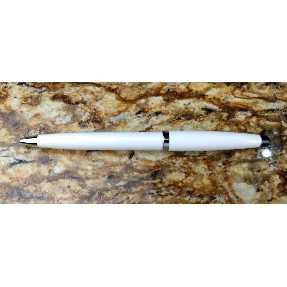 CROSS Solo White & Chrome Twist Ballpoint Pen‎ Hallmark FOR MY FRIEND RED HEART