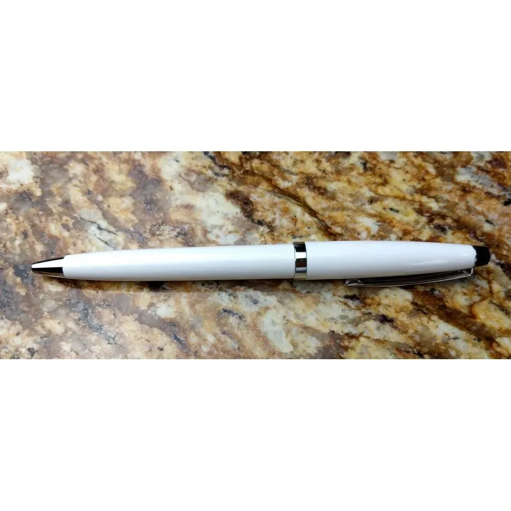 CROSS Solo White & Chrome Twist Ballpoint Pen‎ Hallmark FOR MY FRIEND RED HEART
