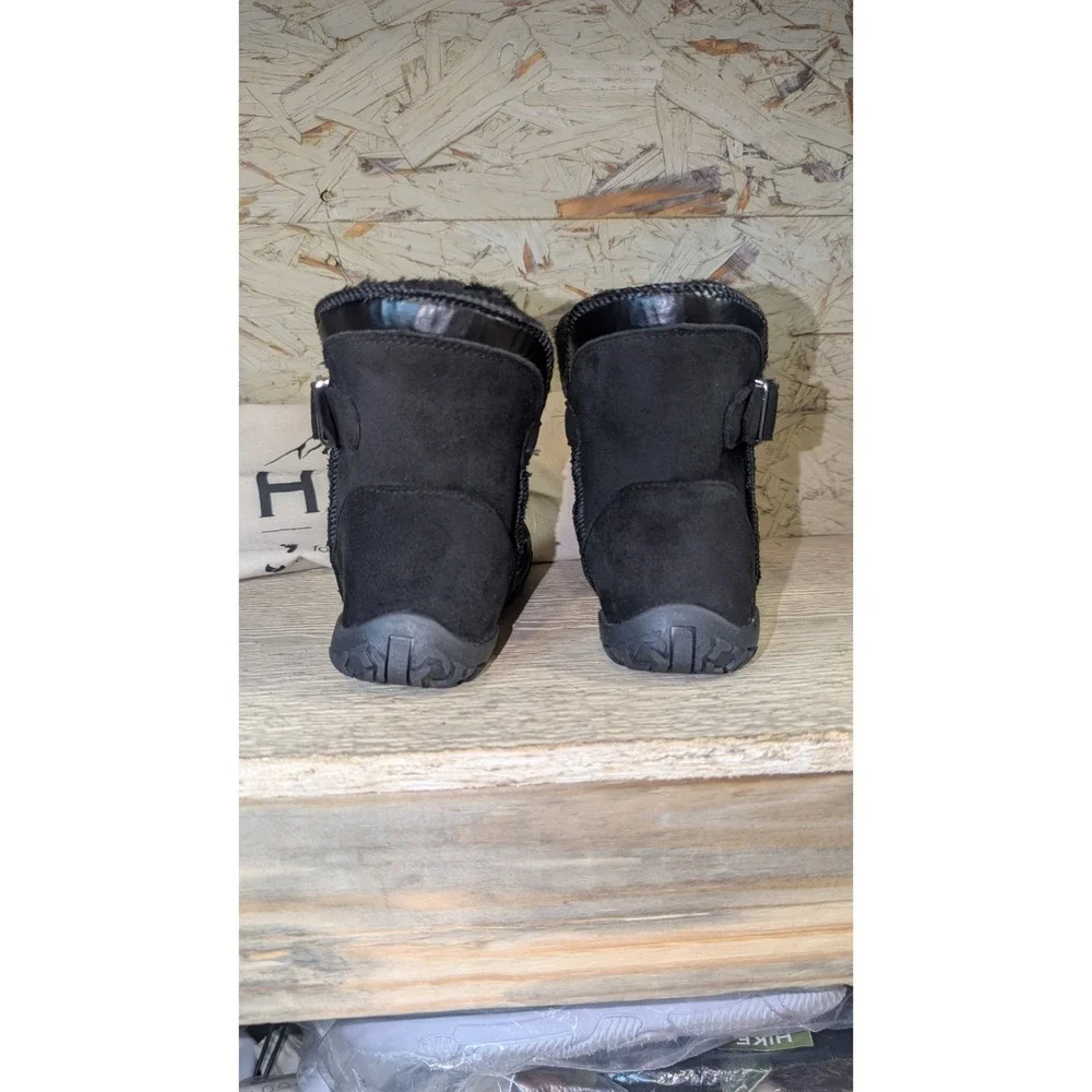 Hike Footwear Women's Boots Cozely Zero Drop Barefoot Wide Toe Fleece Lined 6