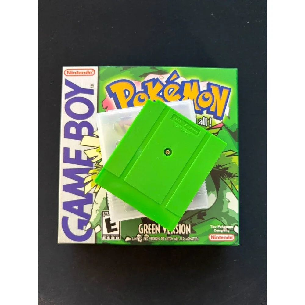 NEW RARE Pokémon Green Version GBC In Box Tested Saves FAST SHIP