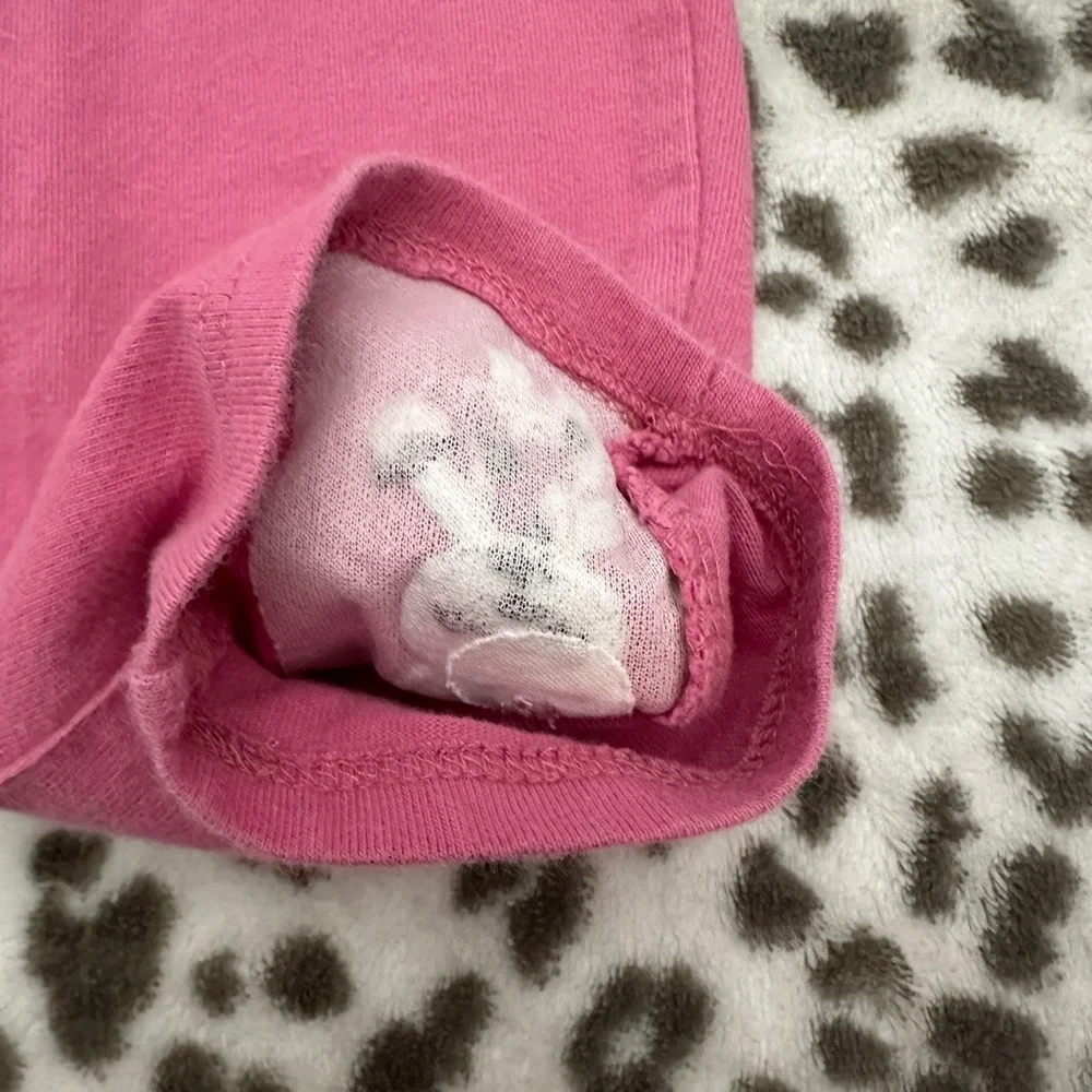 Carter’s Embroidered Bunny Leggings in Pink Size 6 months