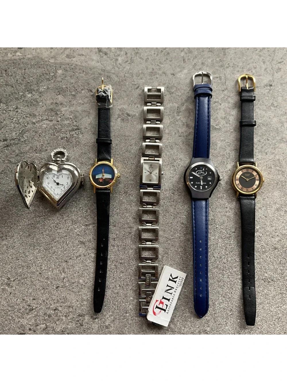 Great Lot Of Five Womens Watches All Five Watches Run Great Lot X1