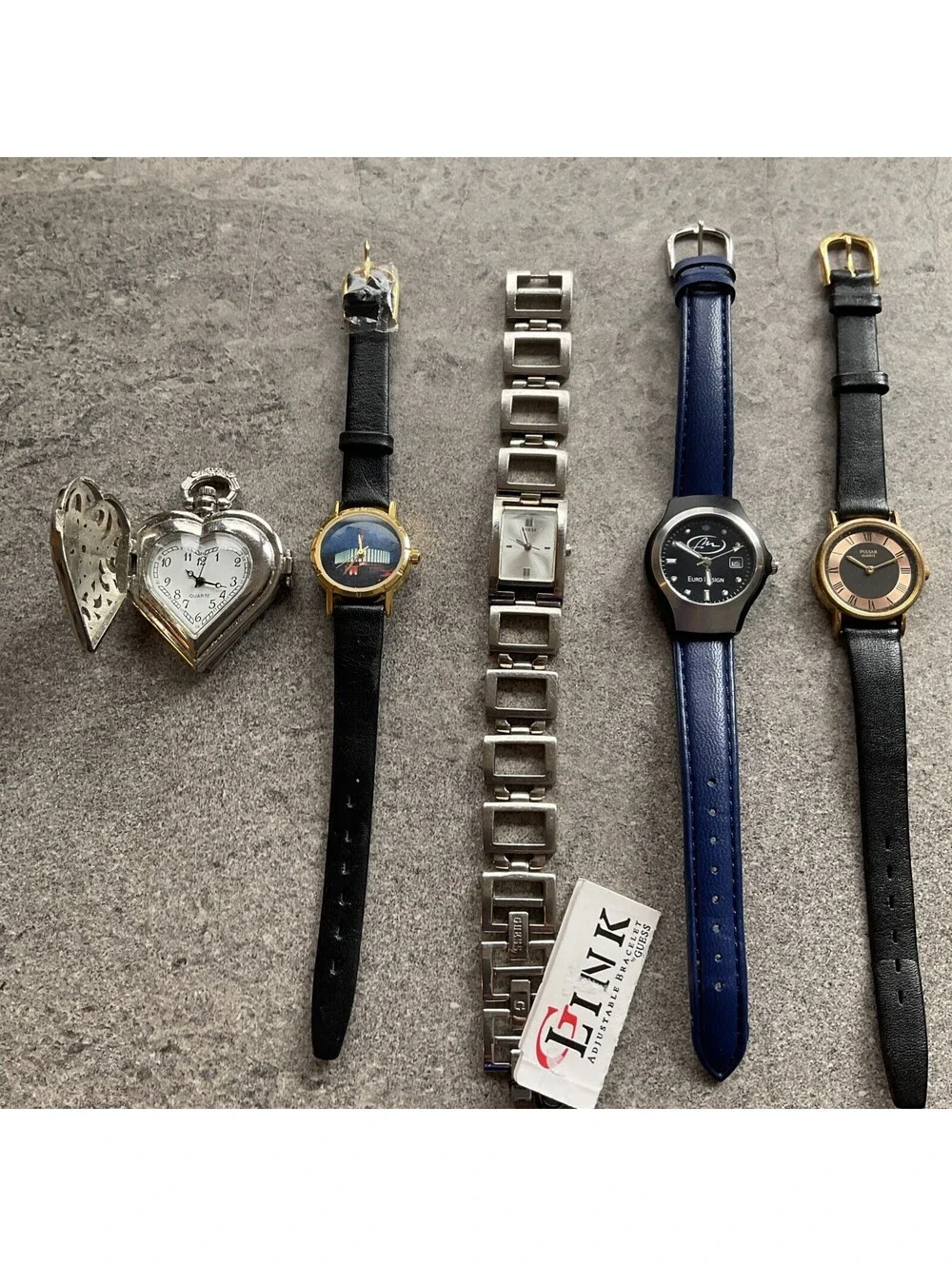 Great Lot Of Five Womens Watches All Five Watches Run Great Lot X1