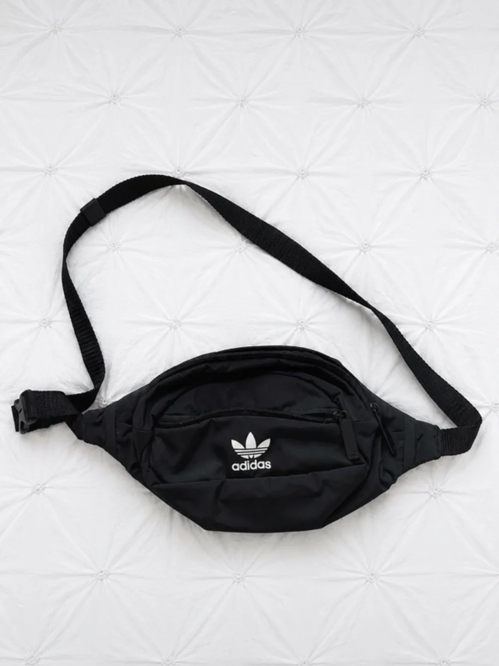 adidas Black Waist Pack - Classic Trefoil Fanny Pack