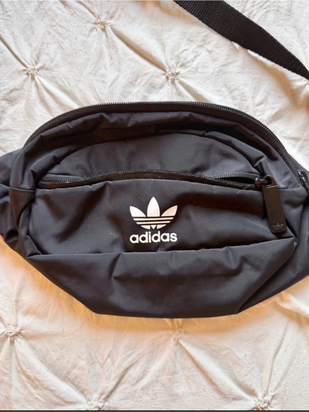 adidas Black Waist Pack - Classic Trefoil Fanny Pack