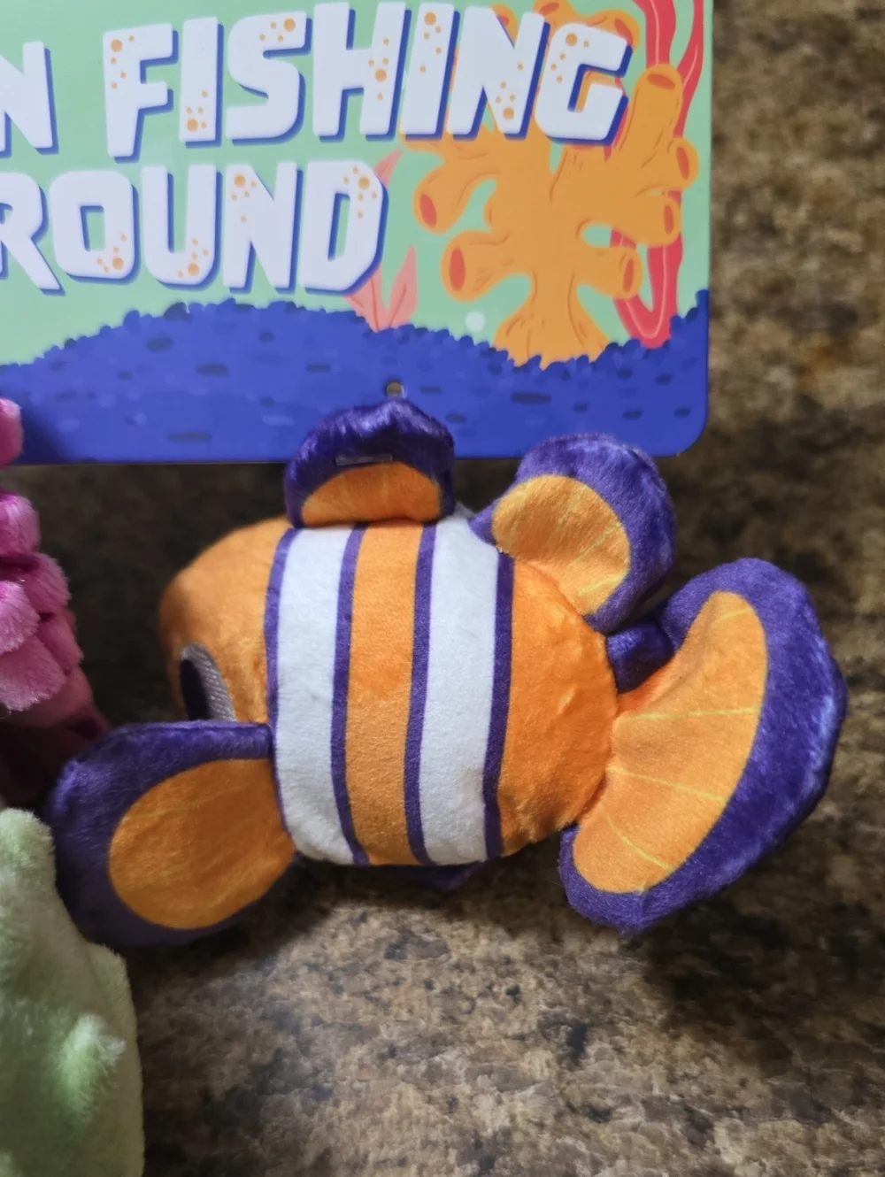 Bark clown fishing