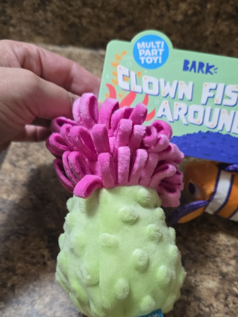 Bark clown fishing
