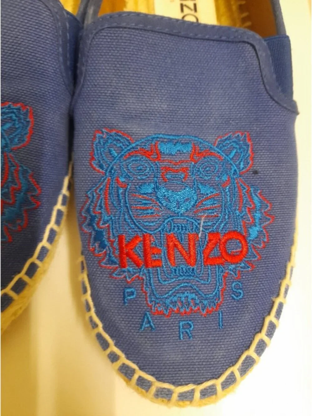Kenzo slip espadrilles