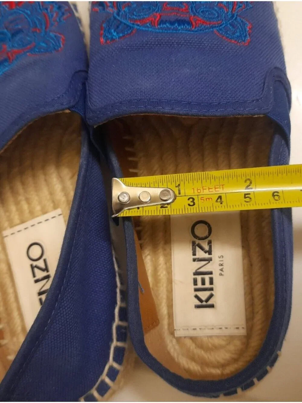 Kenzo slip espadrilles
