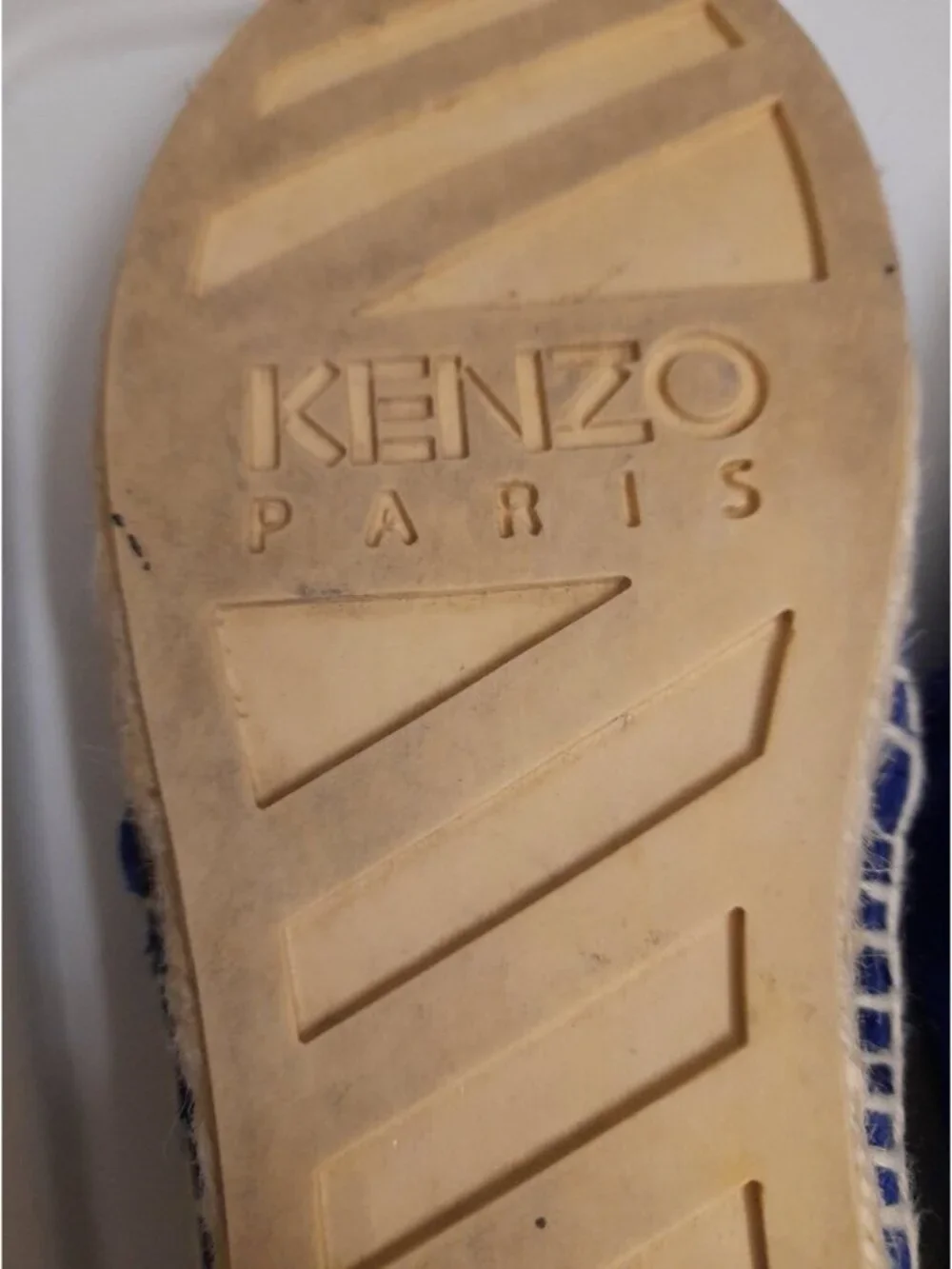 Kenzo slip espadrilles