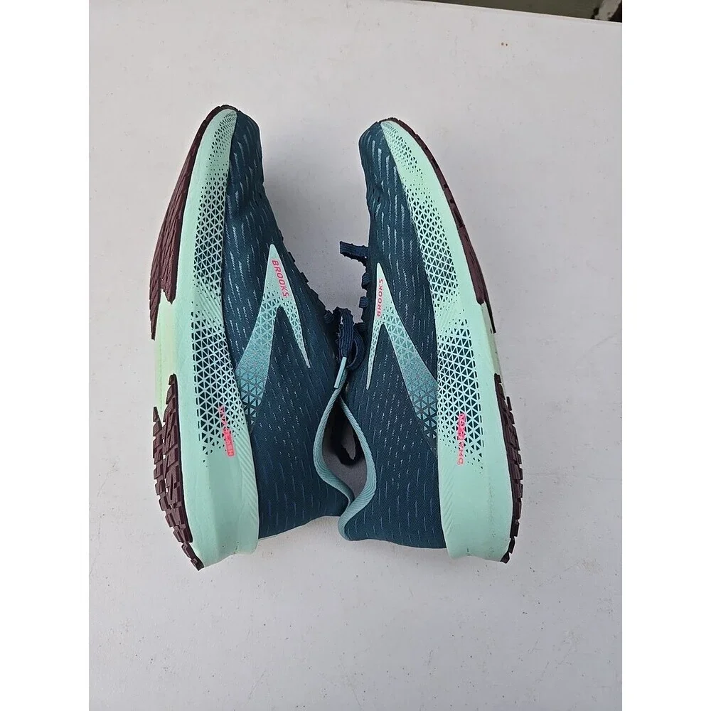 Brooks Womens hyperion tempo 1203281B491 Running Shoes Sz 10.5 Teal Blue