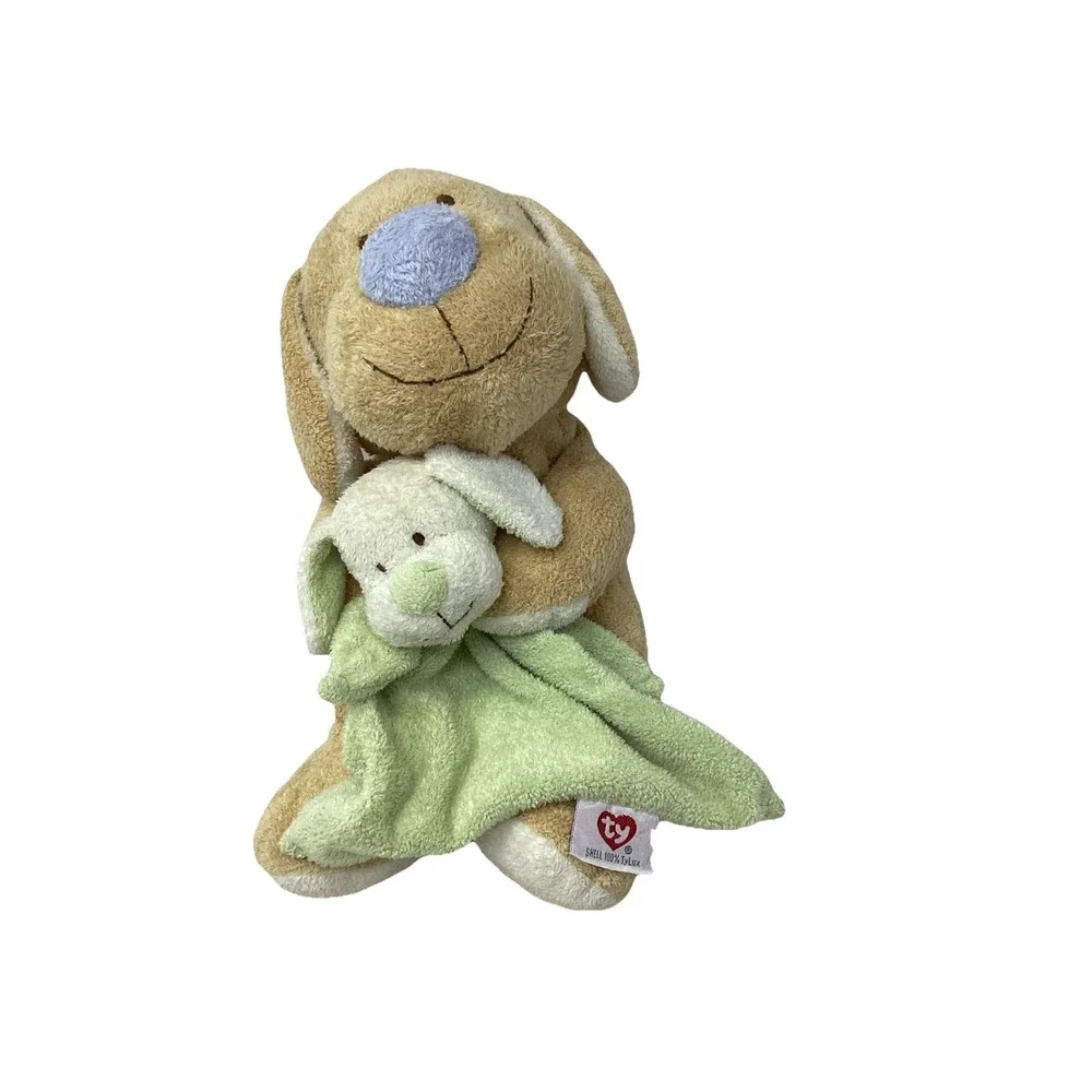 TY Baby Tylux PLUFFIES Tan 12