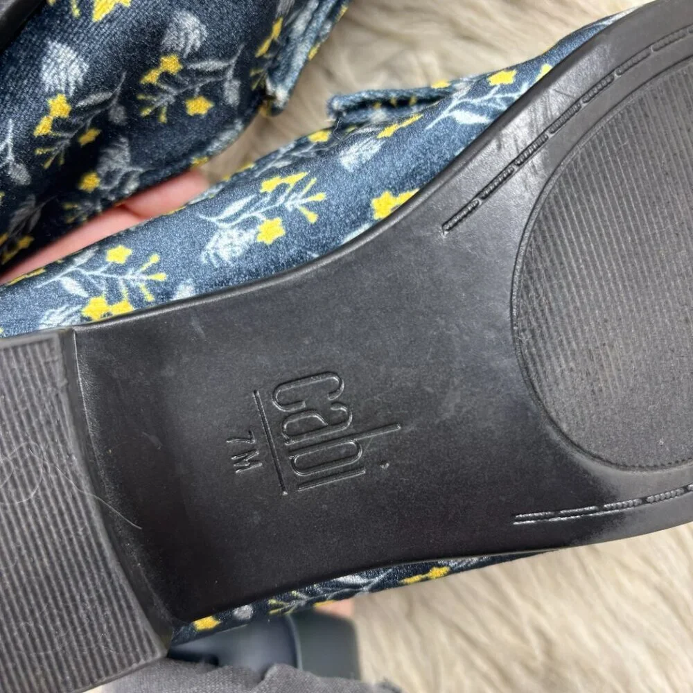 CAbi floral velvet