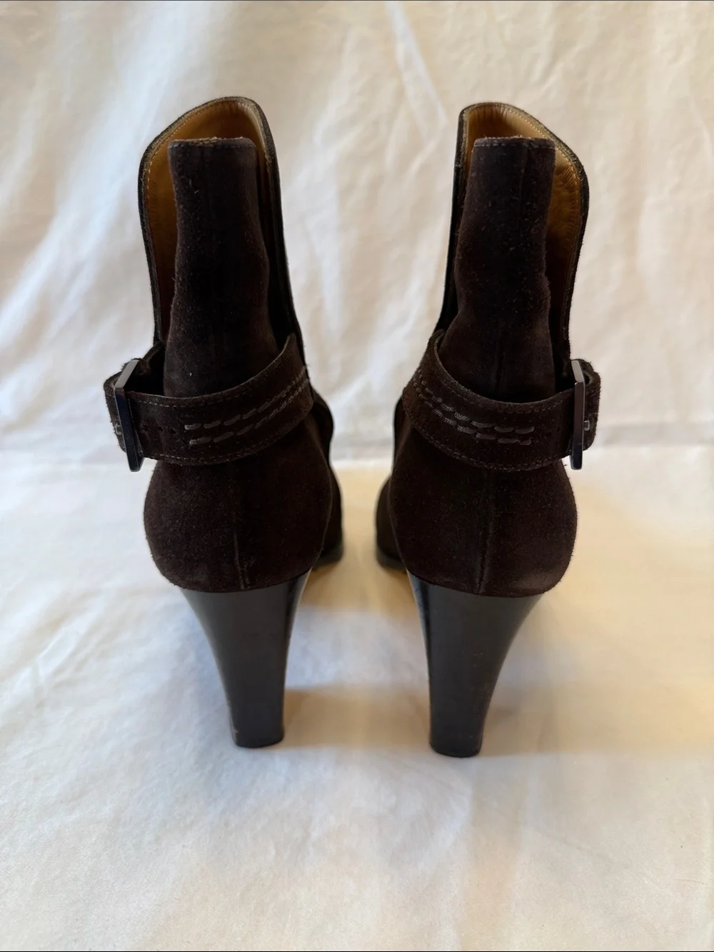 Tod’s Women's Dark Brown Suede Ankle Boots