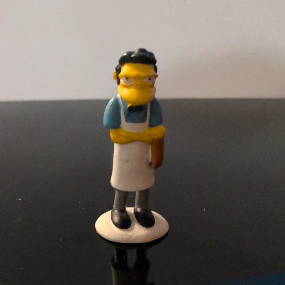 The Simpsons Moe Hawthorne Village Christmas‎ Figurine 2004 91819D Matt Groening