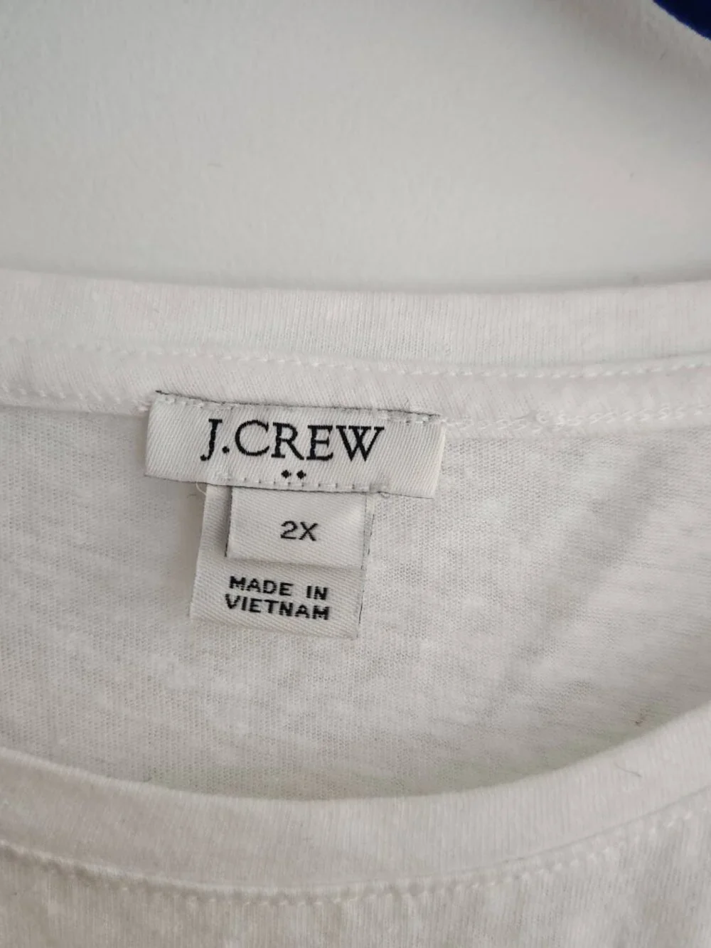 J. Crew white lightweight