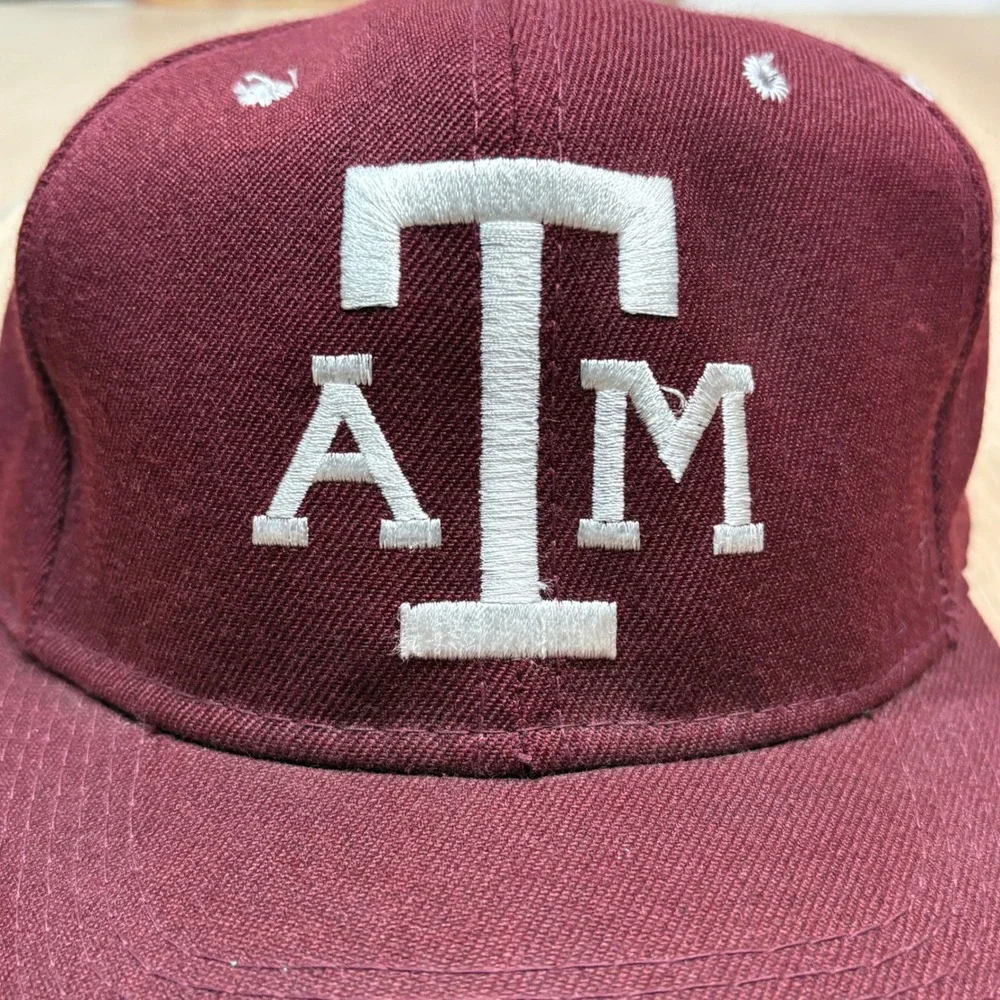 Vintage‎ Sports Specialties Texas A&M Aggies Hat Maroon Fitted 7 1/2 The Pro Cap