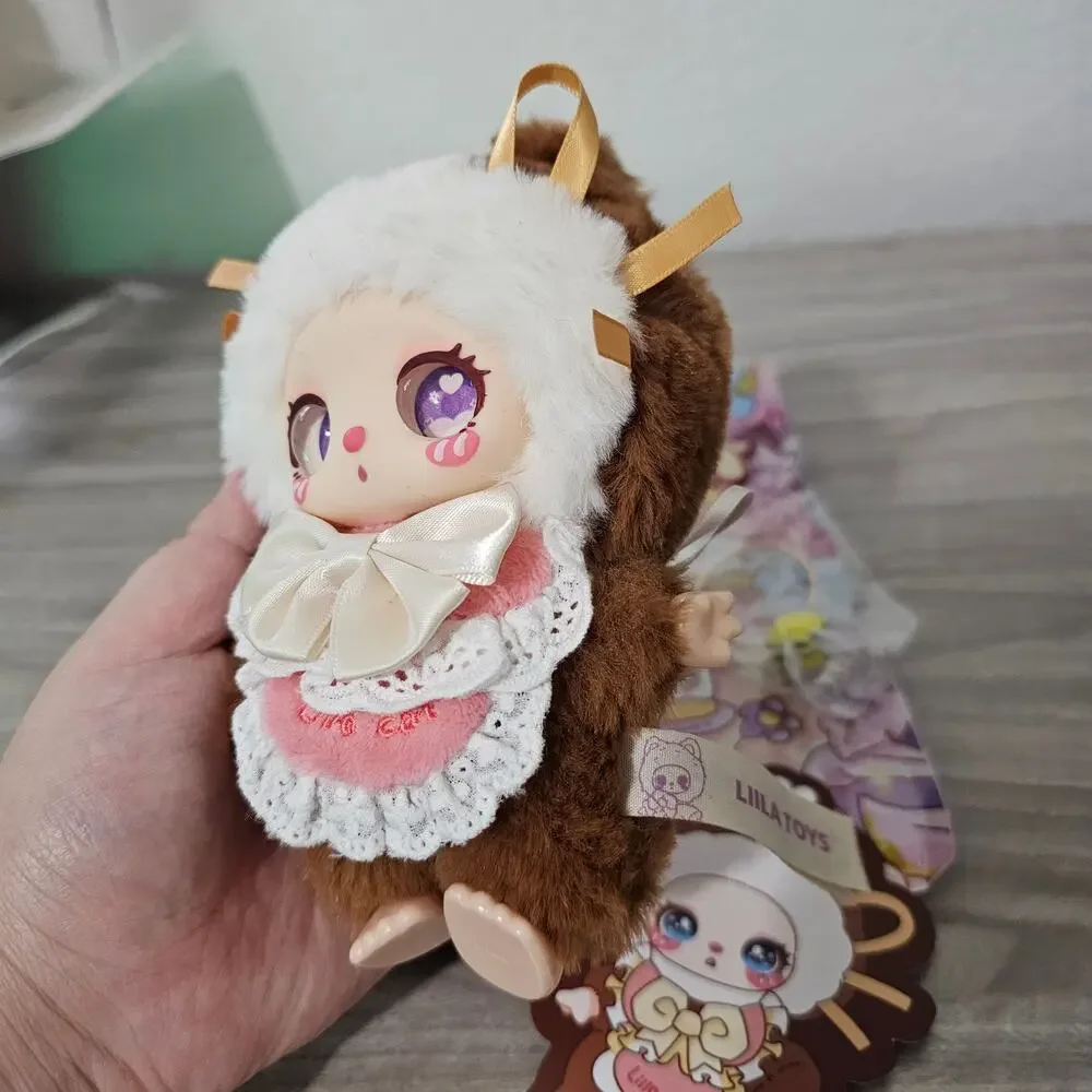 Liila's Chef Kitten Blind Box Chocolate Hug Roll Vinyl Plush Pendent NO BOX
