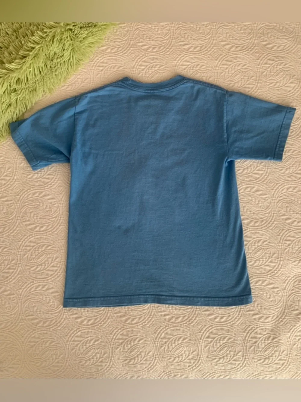 Big Movers Boys Size L (7) Blue Monster Truck Short Sleeve T-Shirt Graphic Tee