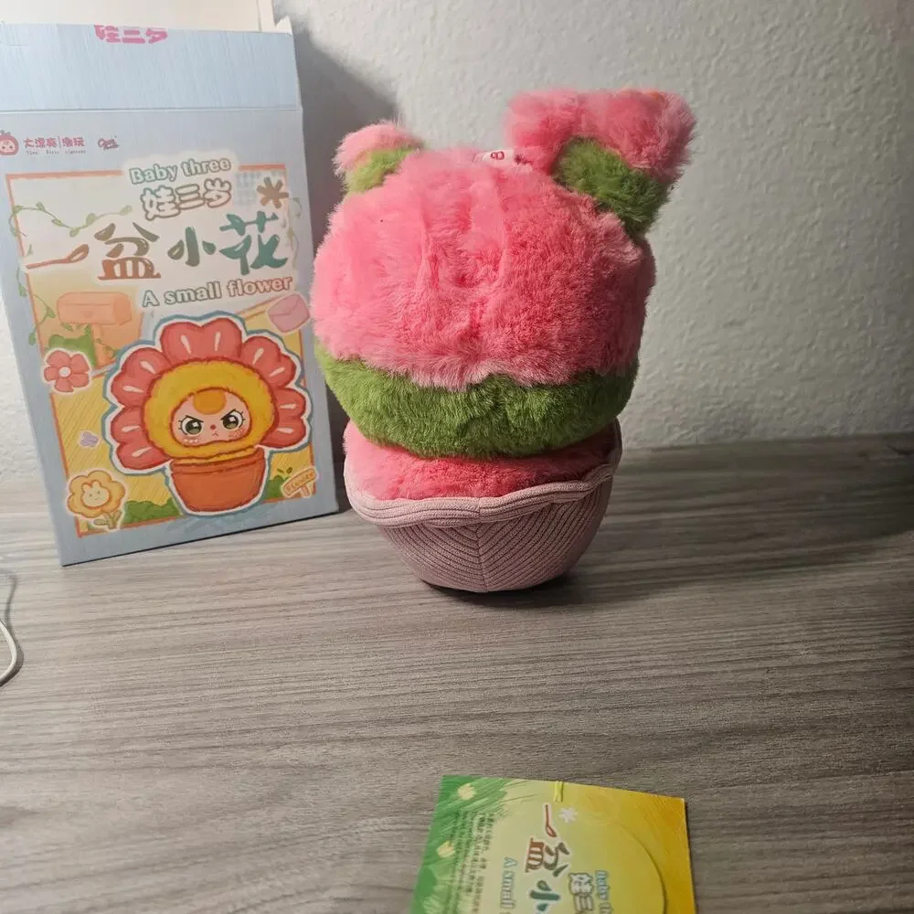 Baby Three Plush Phone Layard BLIND BOX OPENED Capybara Brown Special Eyes