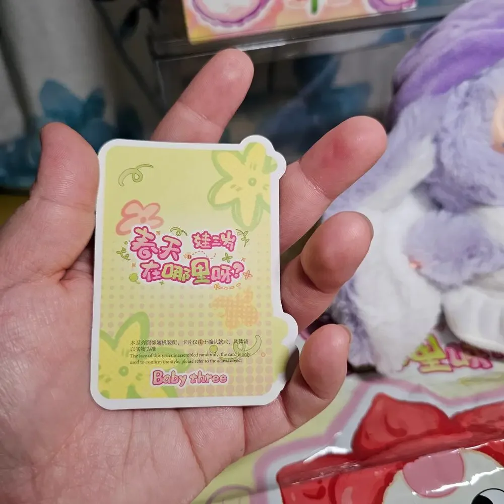 Baby Three Where's Spring Purple Bunny Rabbit 360 Boba Eyes Pink Hair O Mouth