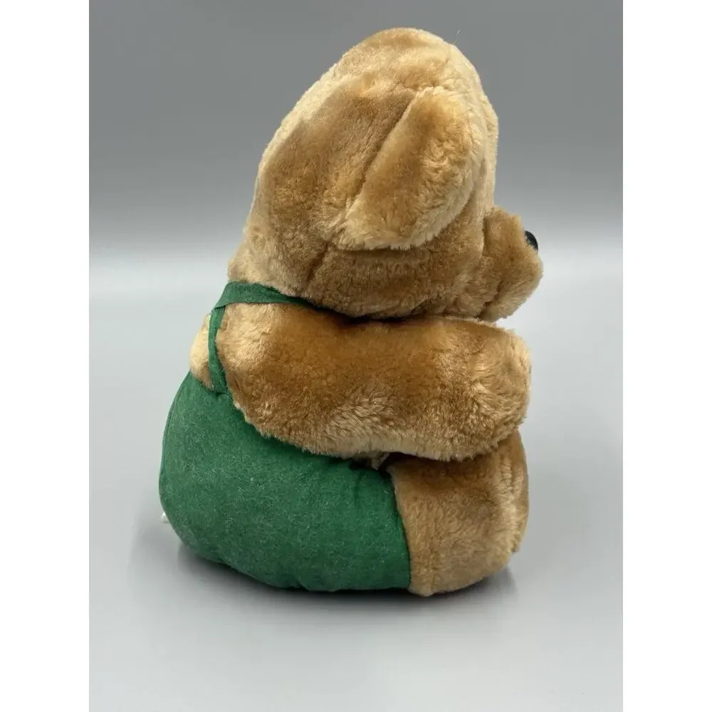 German Style Brown Teddy‎ Green Gerhardshofen Plush 9” Stuffed Animal