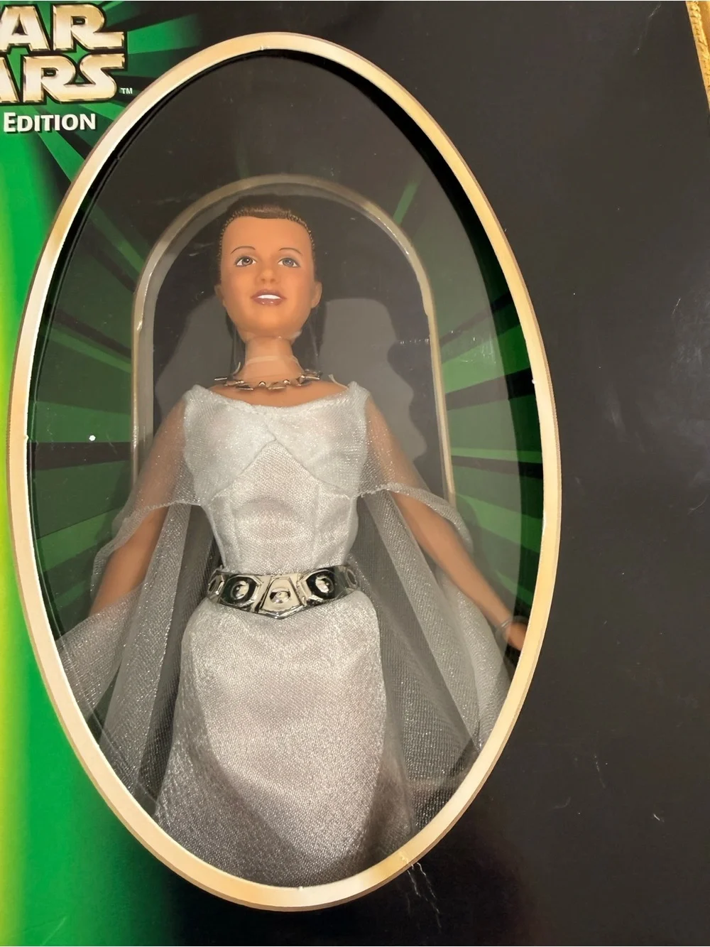 Star Wars Silver Princess Leia Ceremonial Gown Kids Dress