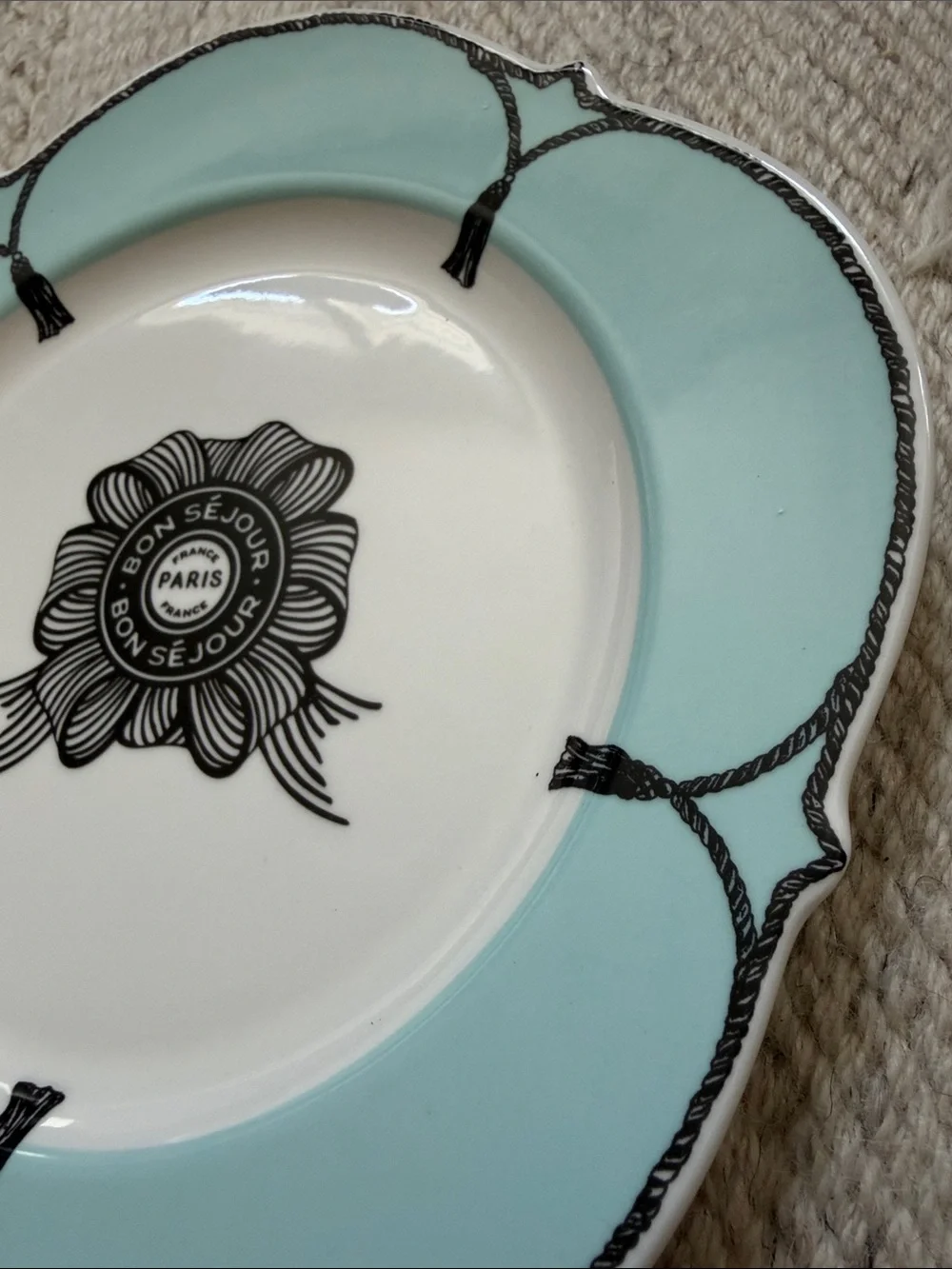 Reverie Stoneware Dessert Plate from Anthropologie