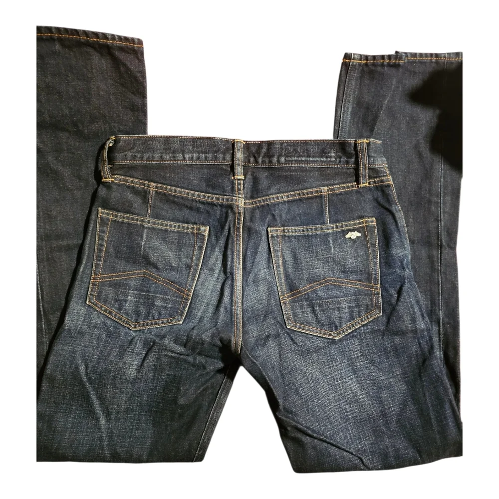 Armani Exchange Men's Dark Blue Straight Jeans ❤️