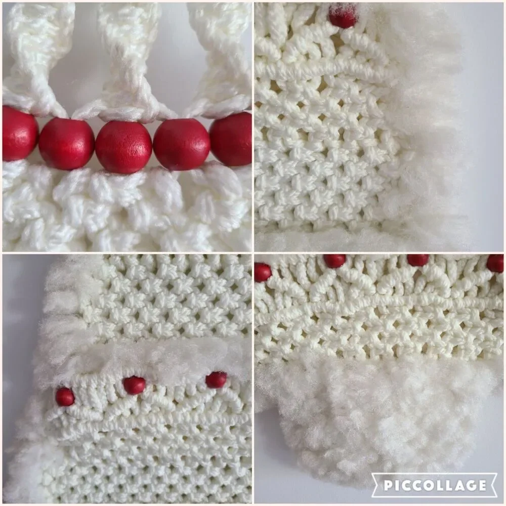 Vintage handmade macrame