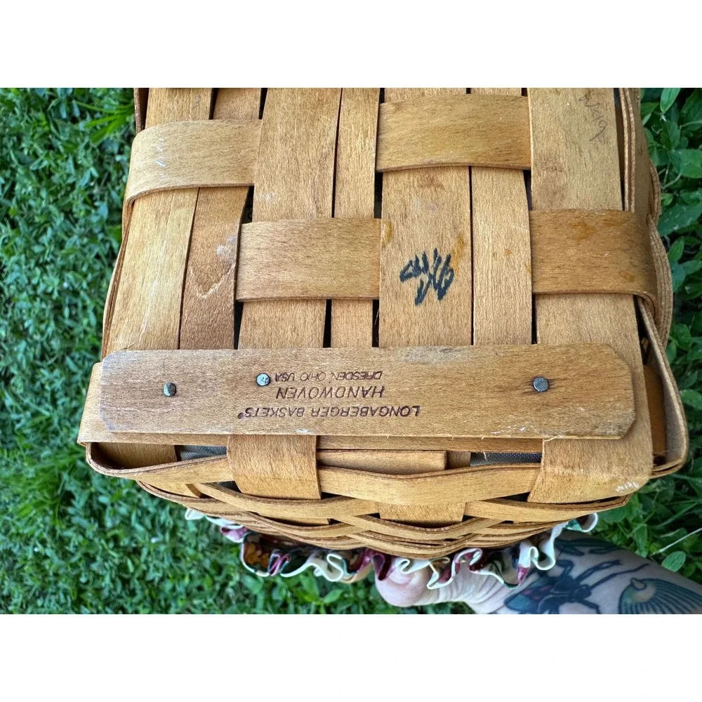 Longaberger handwoven baskets