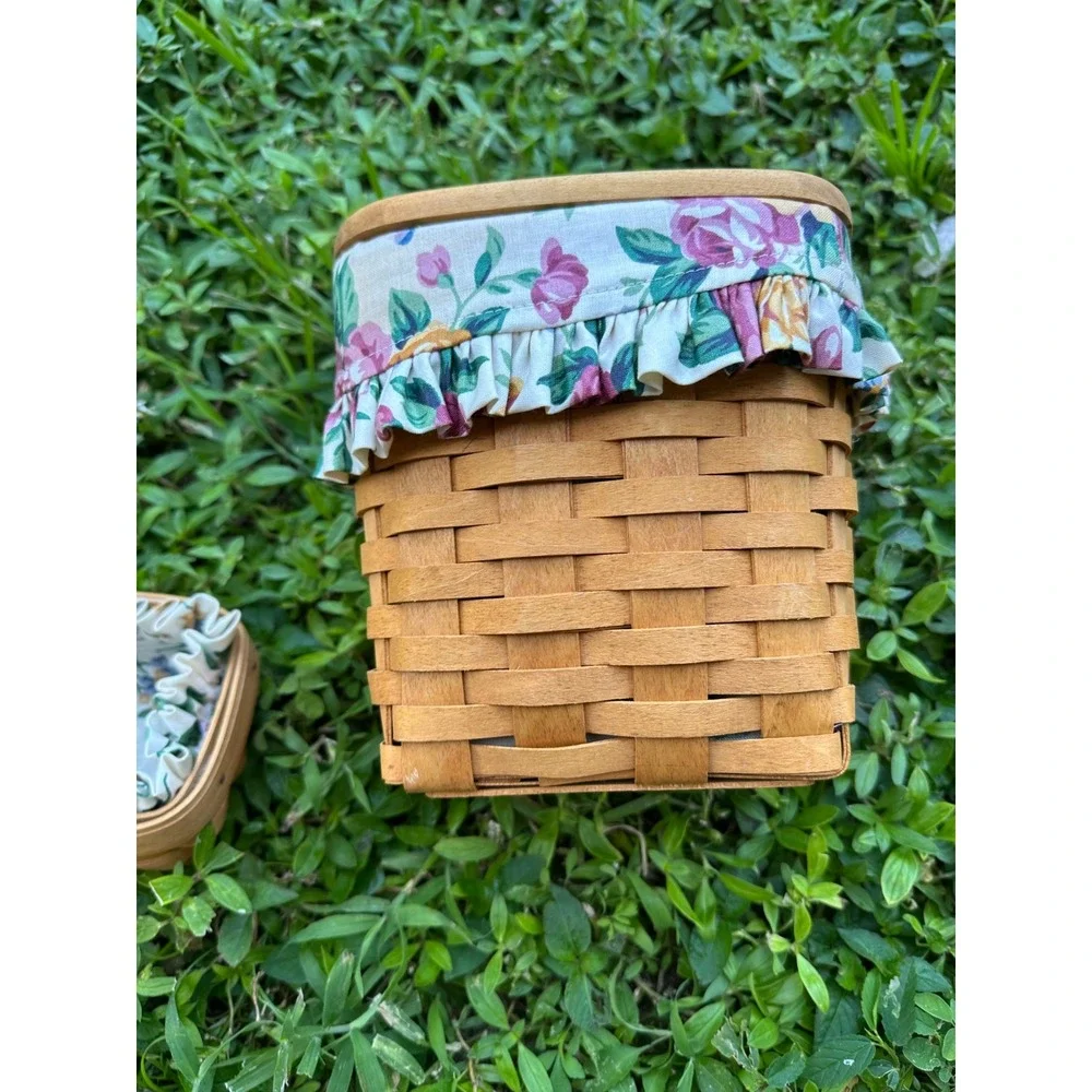 Longaberger handwoven baskets