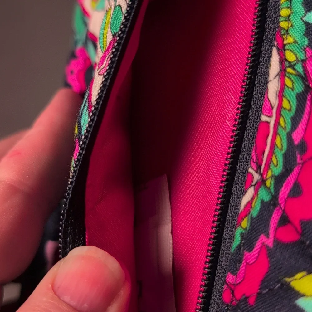 Vera Bradley Zip-Around Wallet in Petal Paisley Wristlet