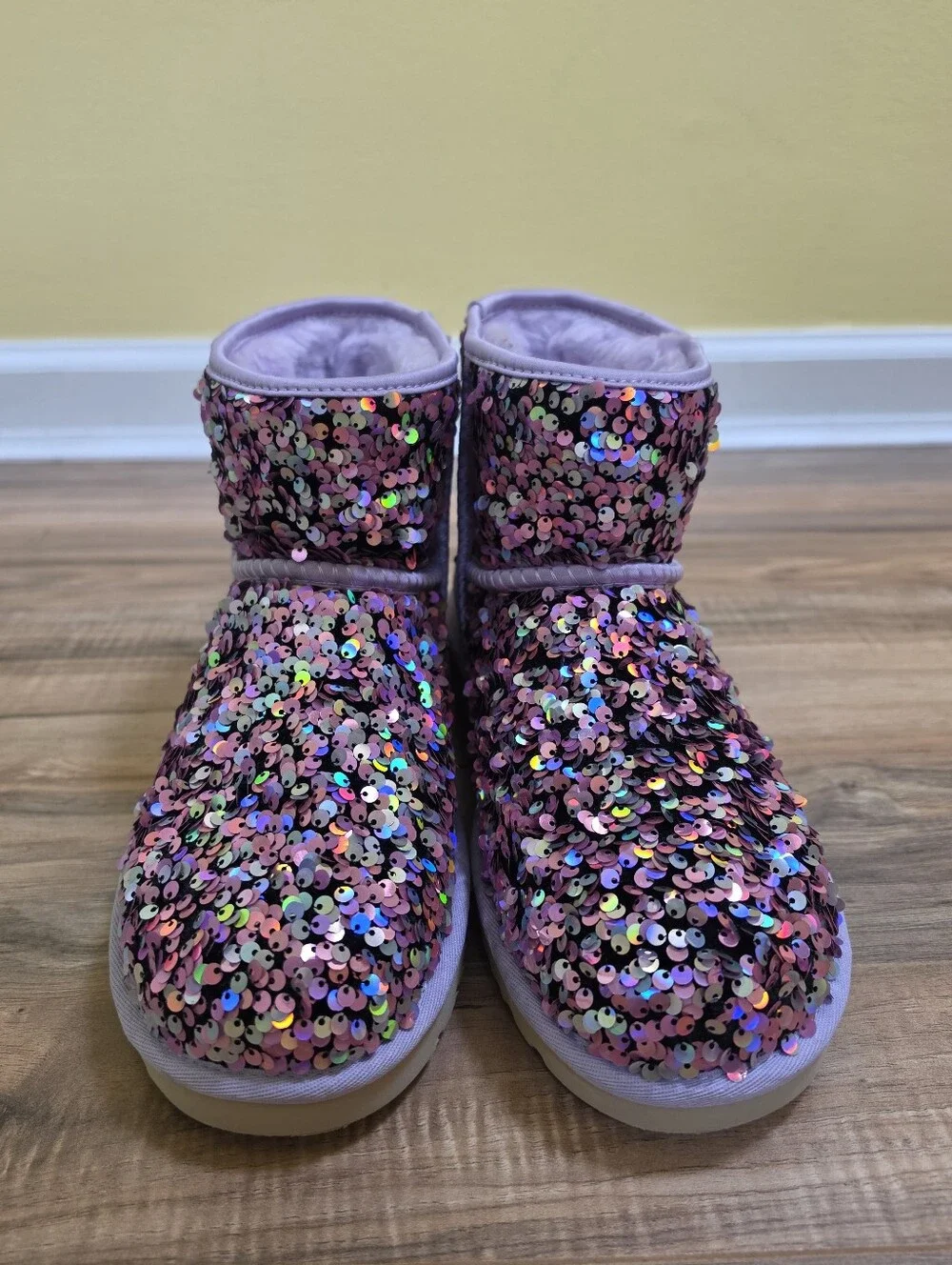 UGG Classic Mini Stellar Sequin Boots