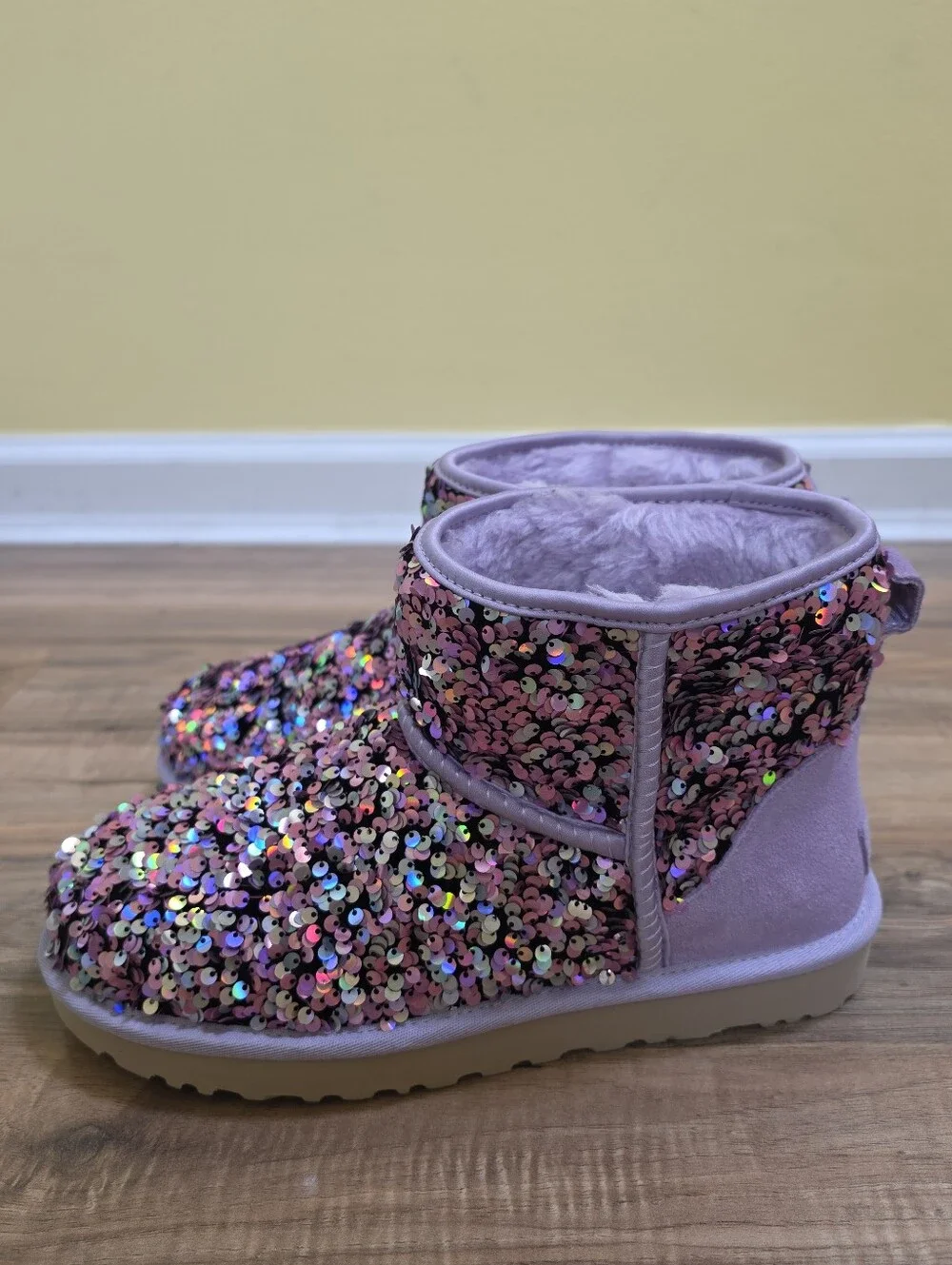 UGG Classic Mini Stellar Sequin Boots