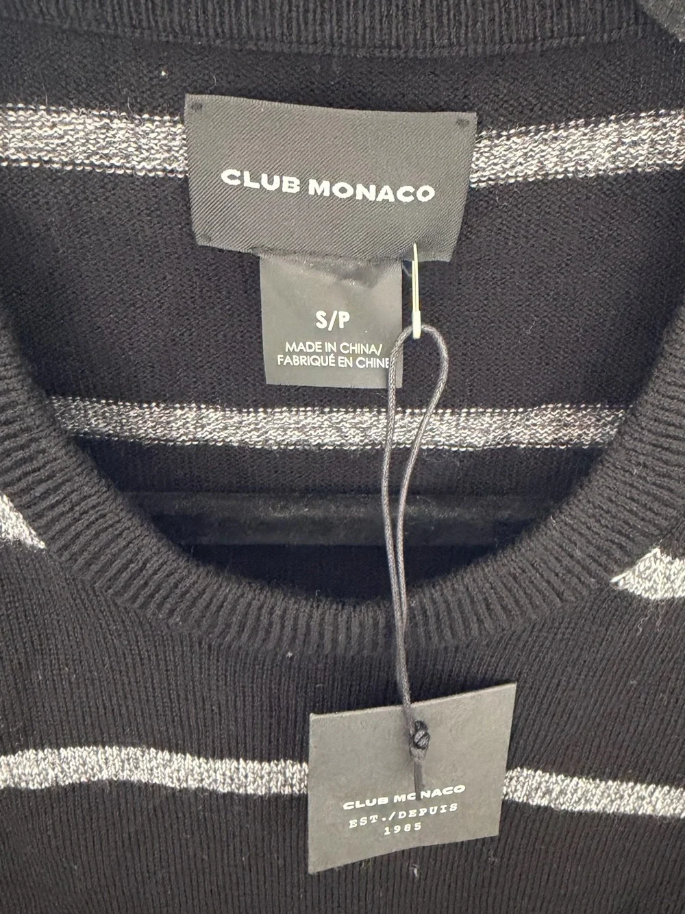 Club Monaco wear fabric everyday