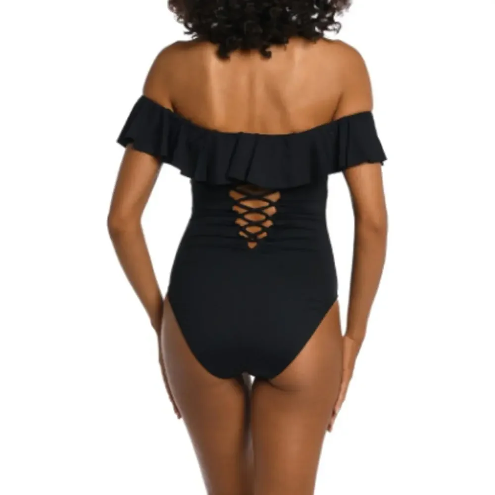 La Blanca skin ruching piece
