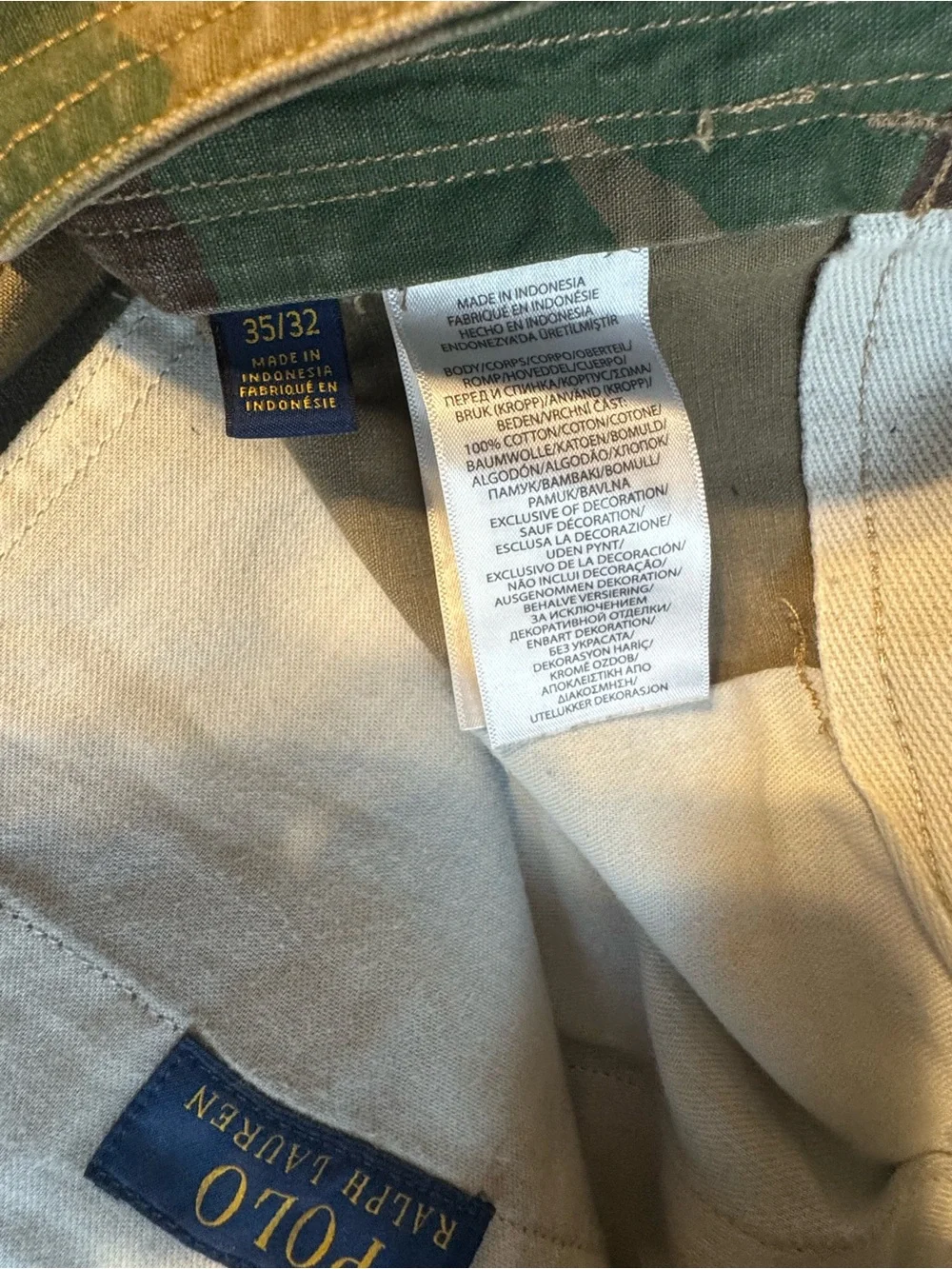 Ralph Lauren classic camo