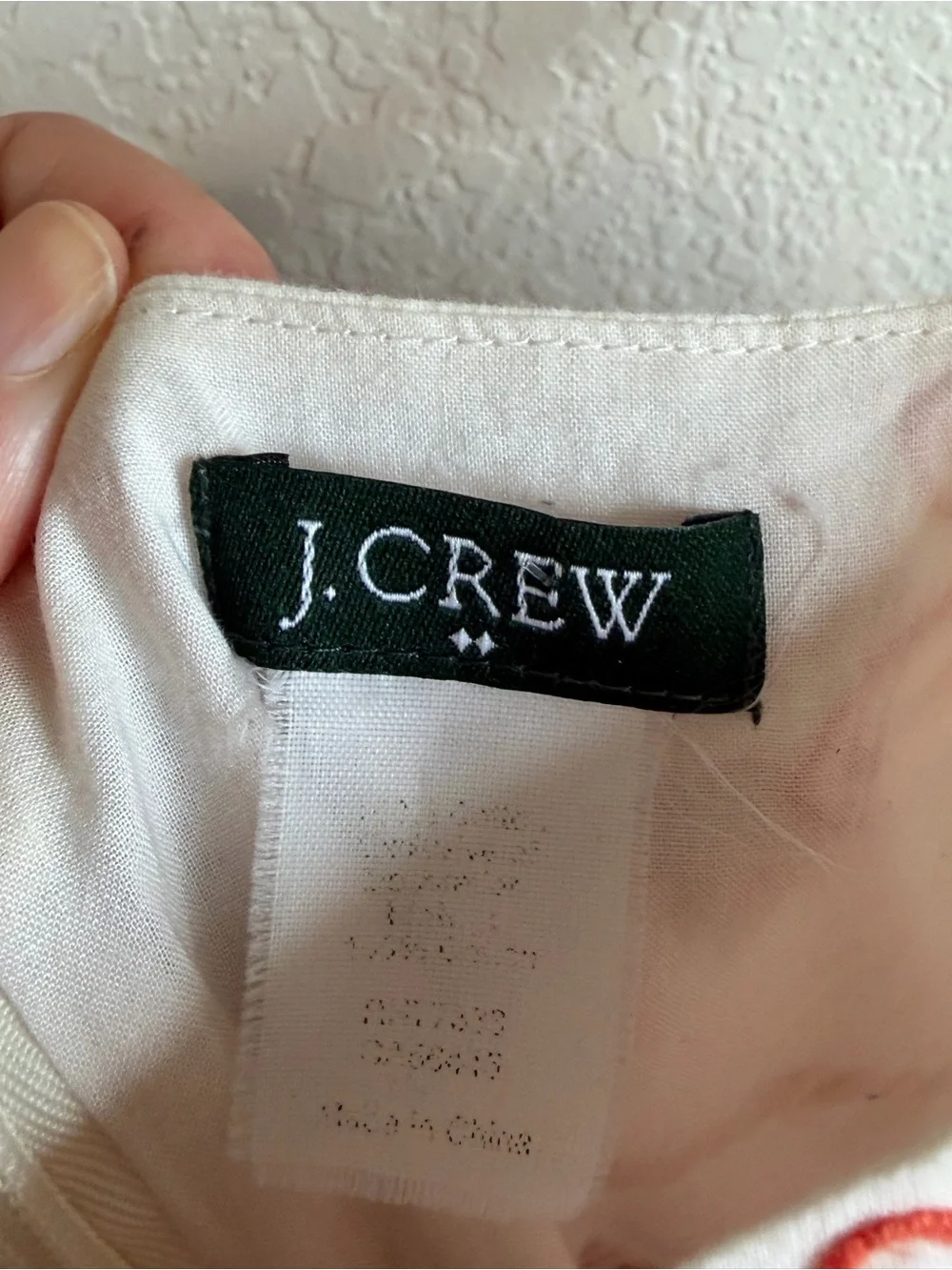 J. Crew lightweight white