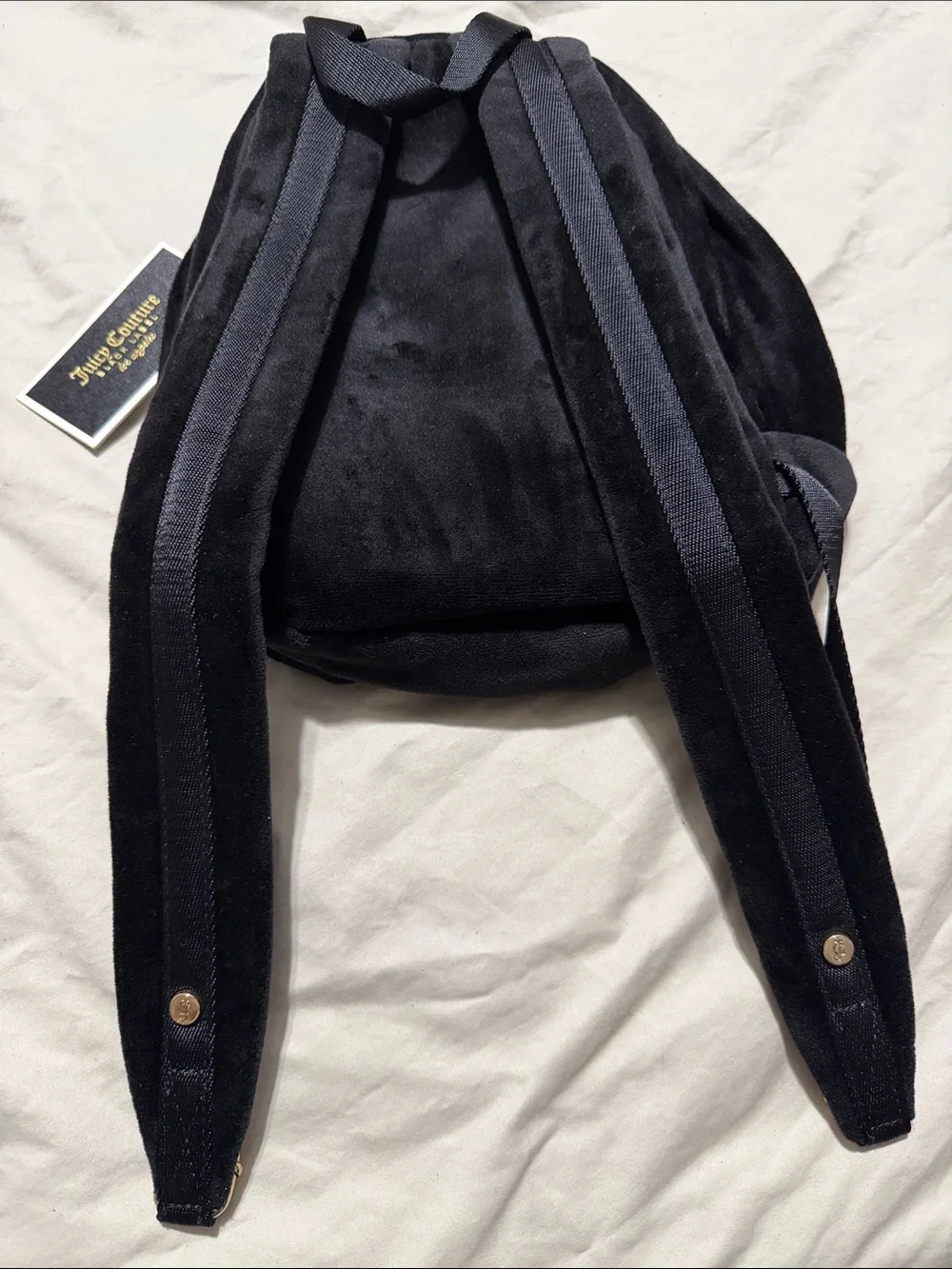Juicy Couture black velvet