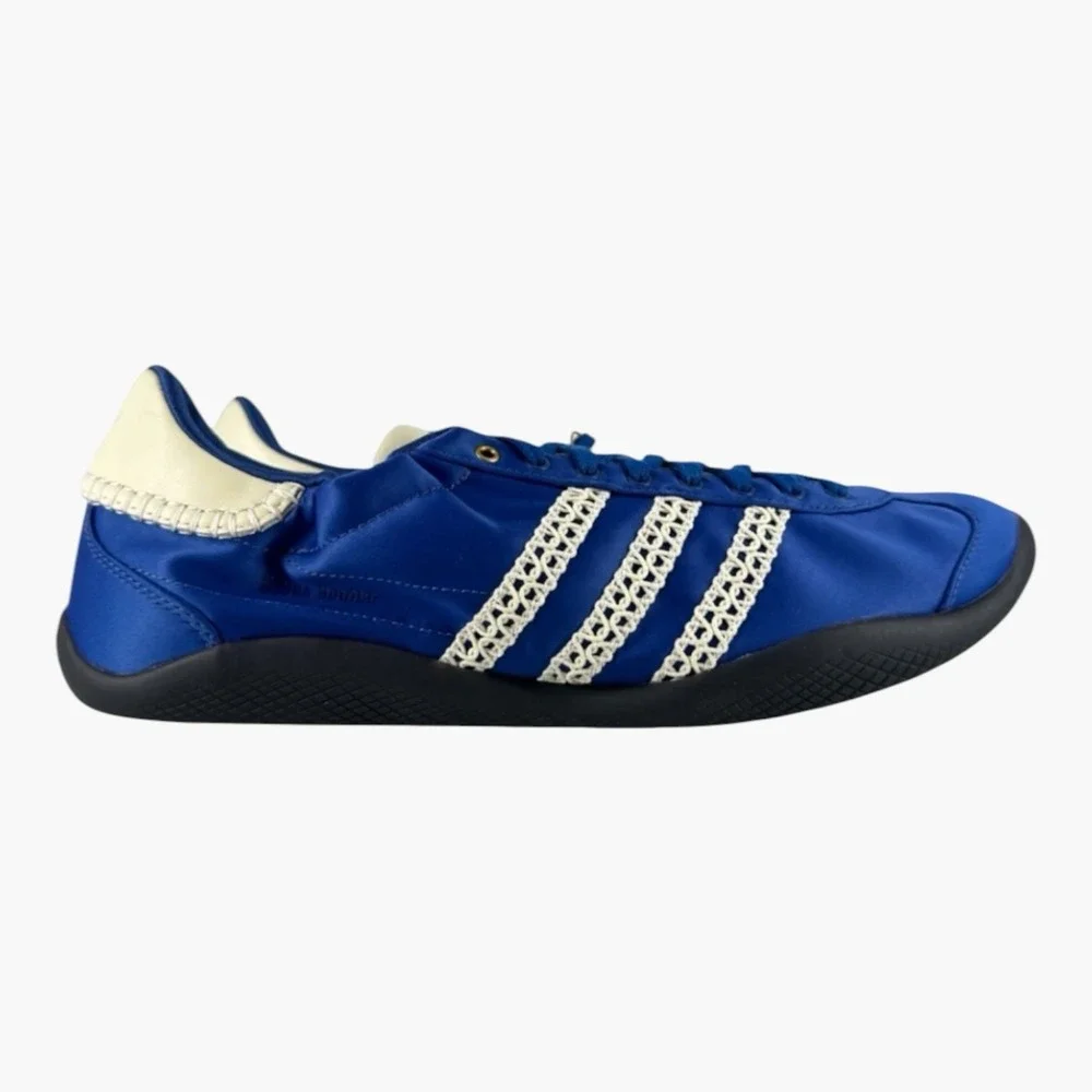 Adidas x Wales Bonner Karintha Satin Shoes Sneakers Royal Blue Men's 11.5 JR1774