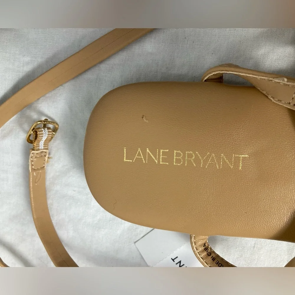 Lane Bryant sandals‎ woman NWT size 7W