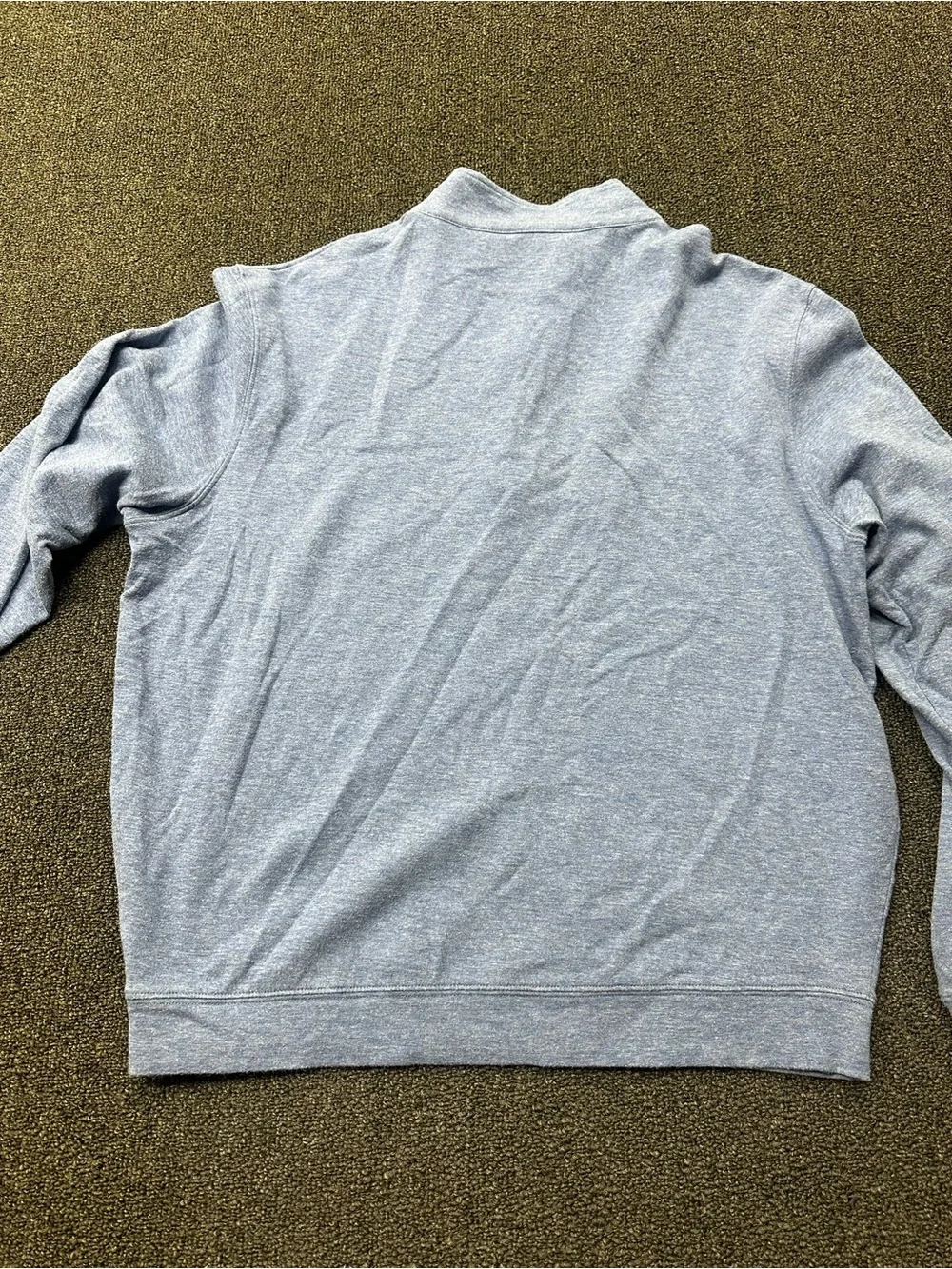 Masters Collection Men’s Quarter Zip Pullover Size XL Blue