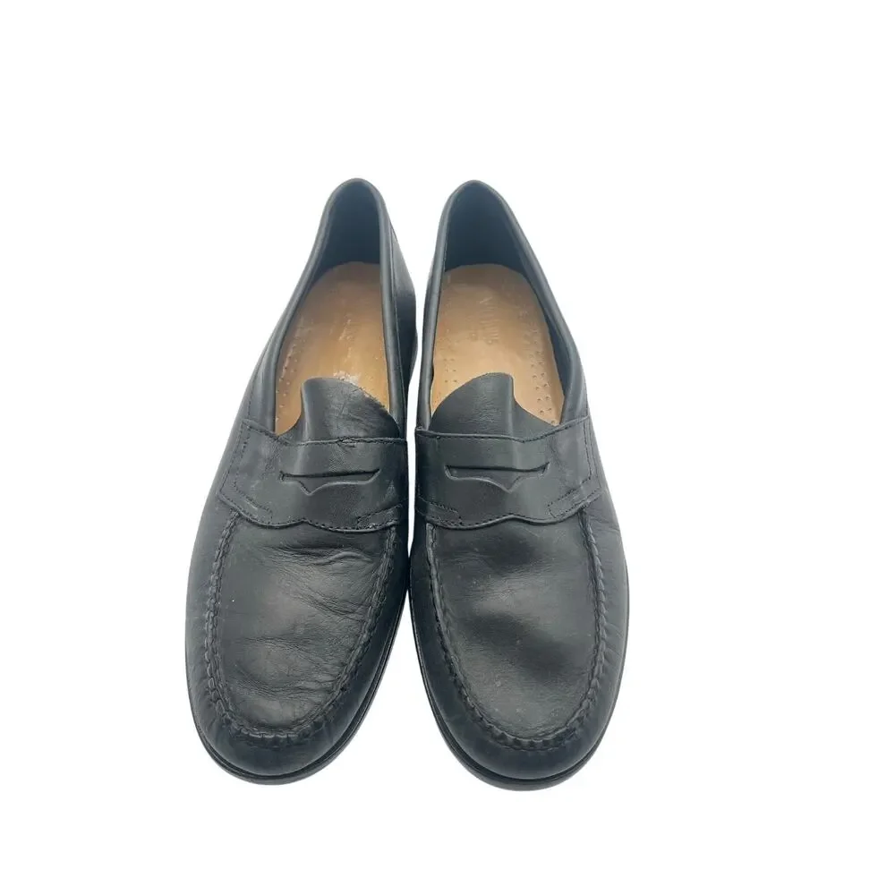 Bass Wejuns Men’s Navy Blue Leather SZ 12 D Style 2439