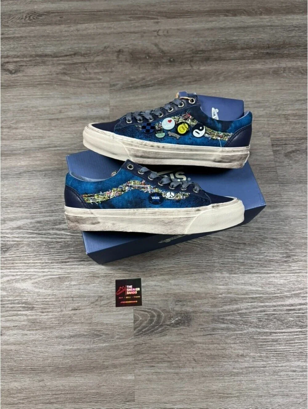 Size 10 - Vans Old Skool 36 Souvenir Navy